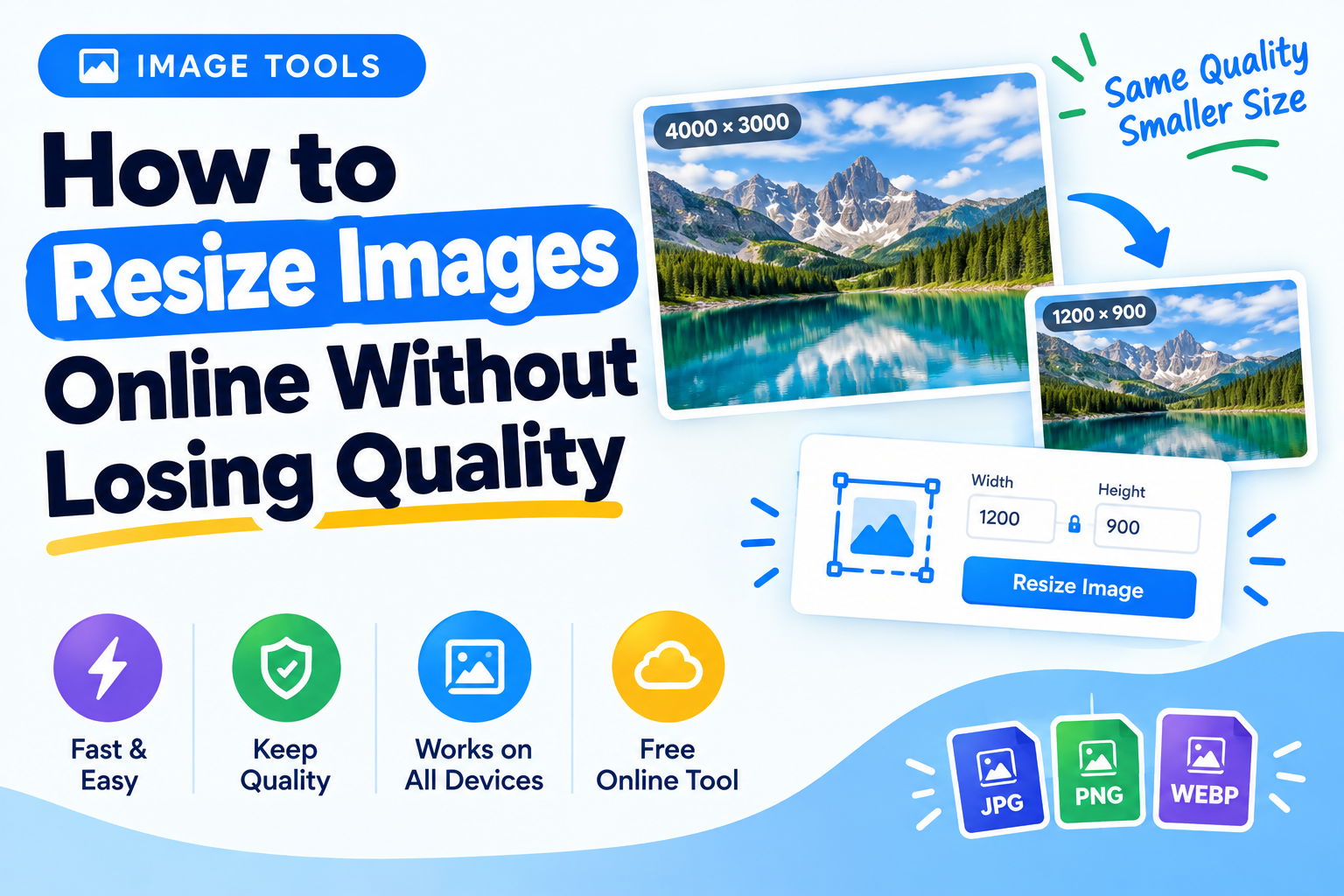 How to Resize Images Online Without Losing Quality